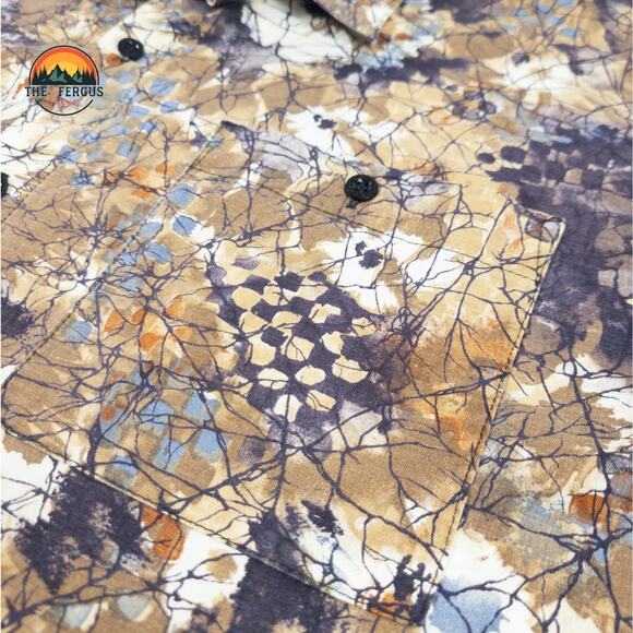 Vintage Da Vinci of California Hawaiian Style Shirt Made USA 100% Cotton Sz XXL - Picture 3 of 10